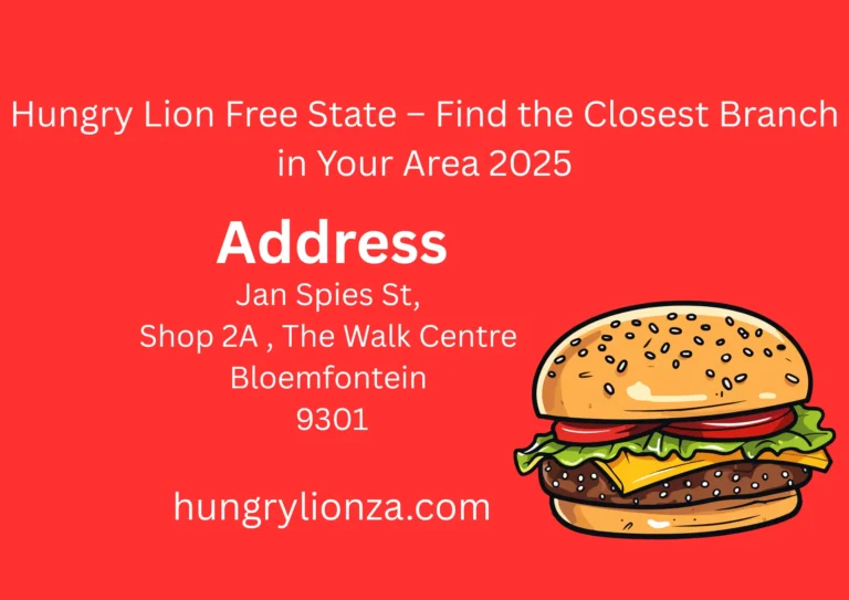 Hungry Lion Free State